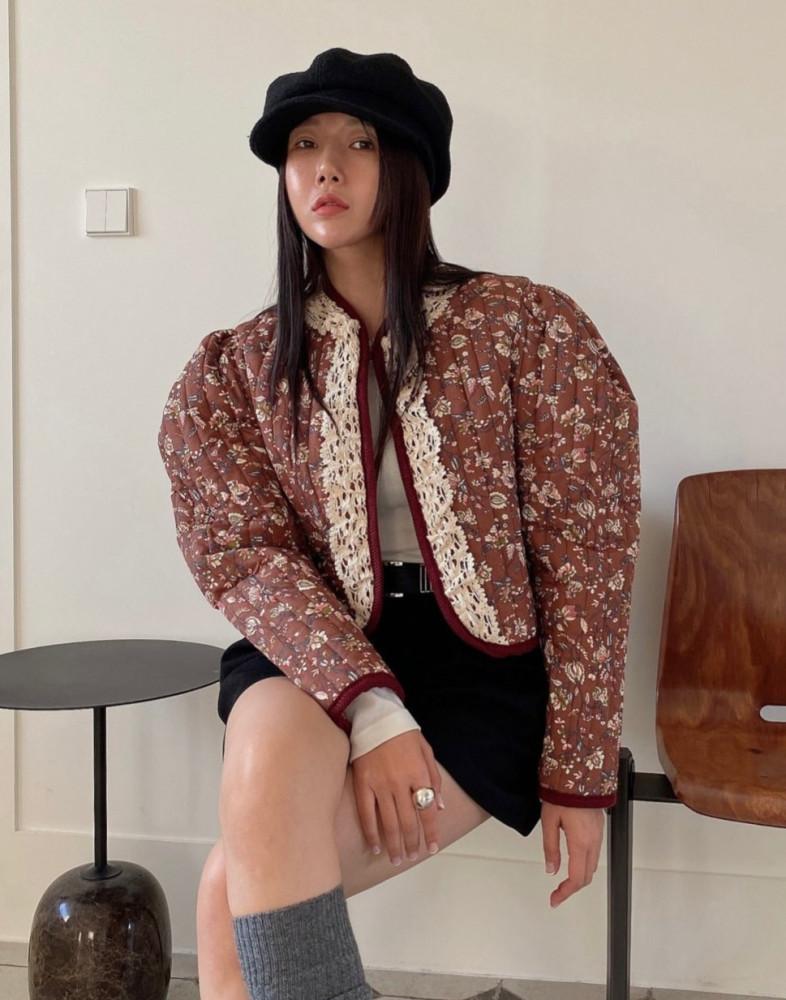 레이스 씨씨 누빔점퍼 (2color) 무료배송