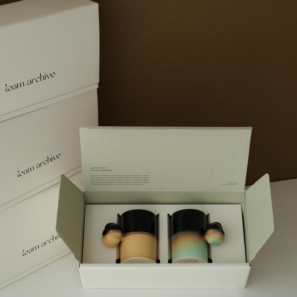 Mug Gift Set - Cotton Wool Cup 03 (Texture)