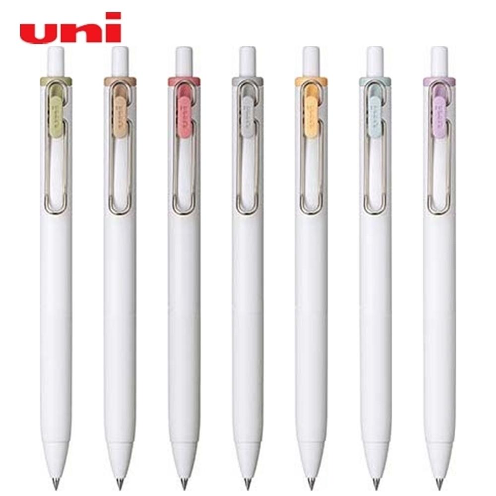 유니볼 원 단색 볼펜 피카 컬러 0.38mm