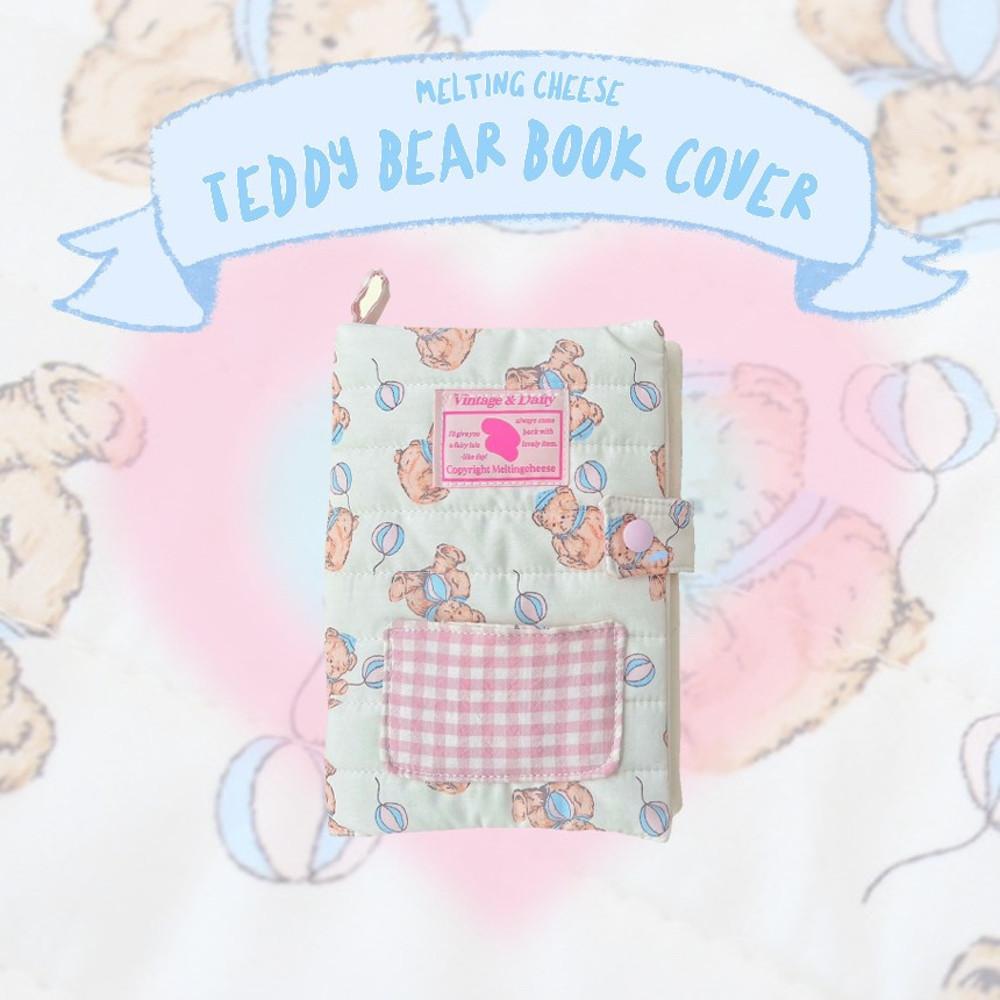 멜팅치즈 포켓 베어 B6 A5 다이어리커버