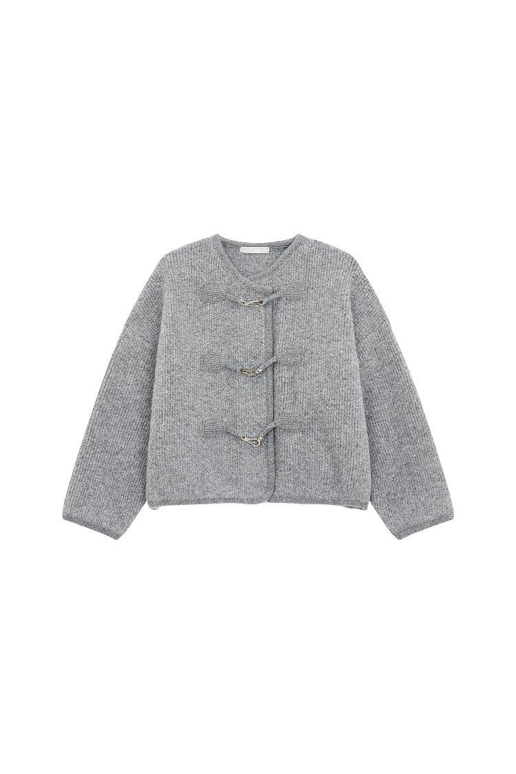 [3차 리오더, V LOUNGE] 헤어리 이지 후크 가디건