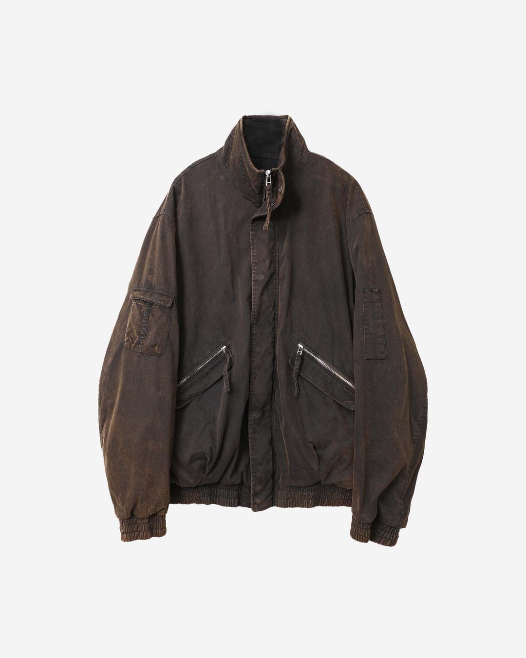ADVENTURE BLEACHED BOMBER JK (FADED BROWN)