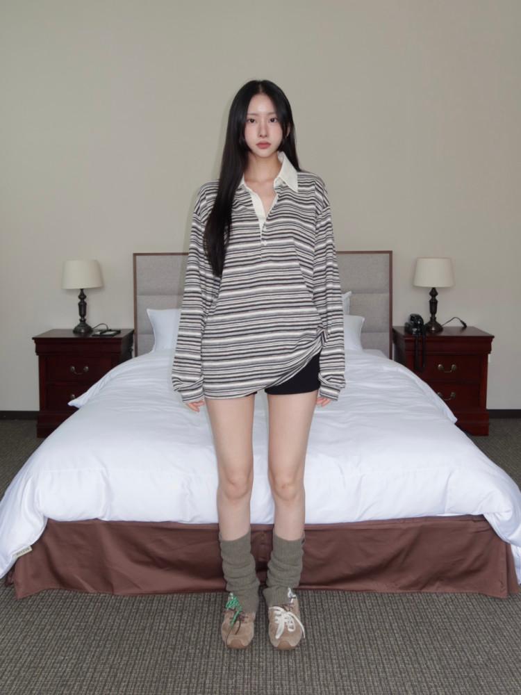 PIXIE COLLOR KNIT TEE 픽시 카라 니트 티 (2COLOR)
