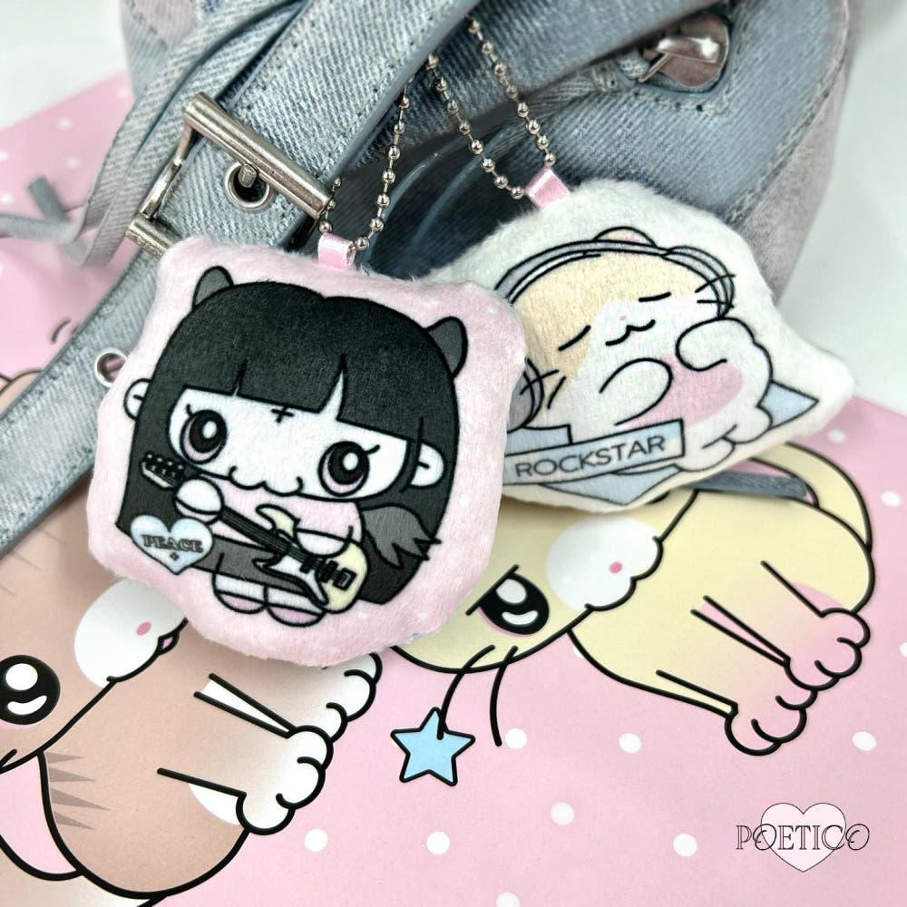 [포에티코] 악마소녀와 베이비락스타 쿠션키링