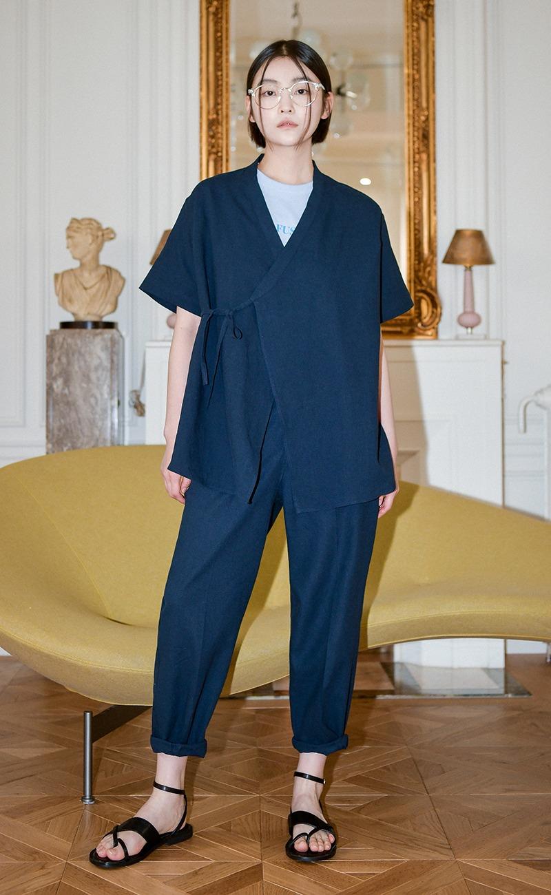 [생활한복] 남색 바지