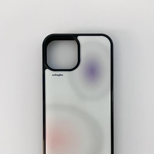 feeling space (peach/purple) - epoxy/glass