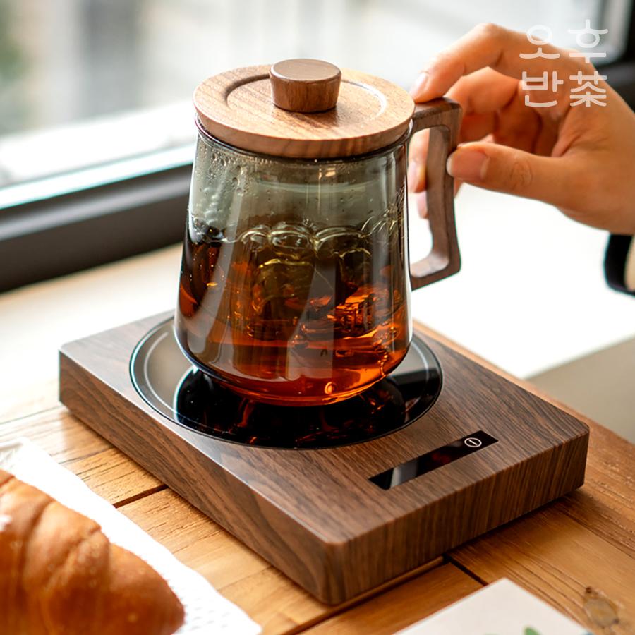 우드 머그워머 컵 워머 컵데우기 미니하이라이트 스마트