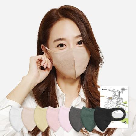 [프리미엄 라이트] 시노텍스  컬러 골라담기(10매) 숨쉬기 편한 새부리형 마스크