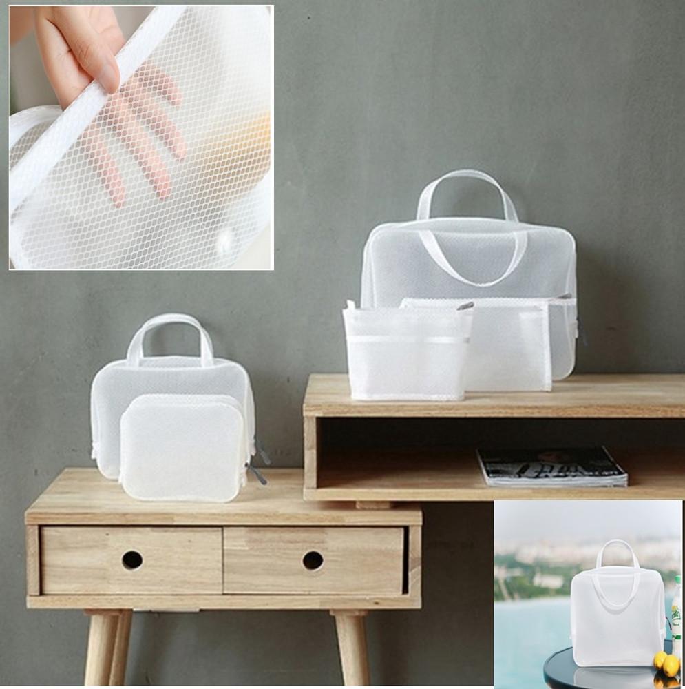 파우치 어린이집준비물 방수 투명 메이크업 목욕 수영복 가방 PVC 미니 화장품