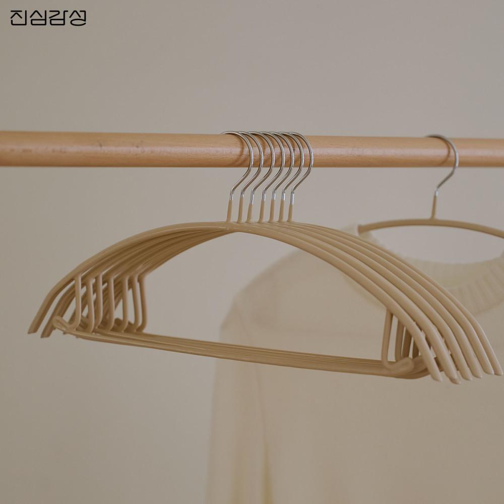 어깨뿔방지 논슬립 니트 옷걸이 50P