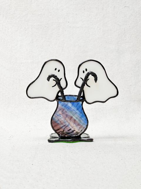 Mini gost candle holder