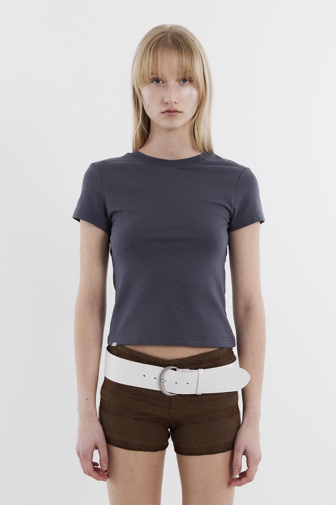 BACK OPEN HALF TOP / NAVY