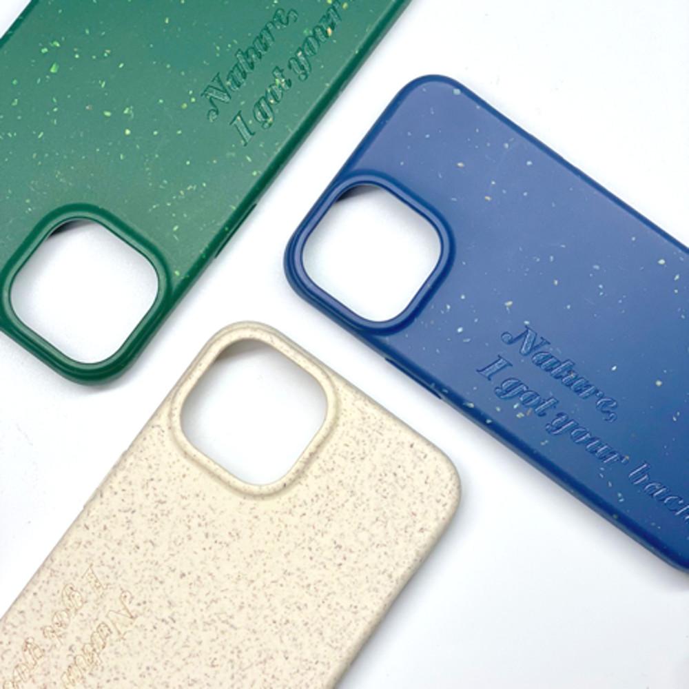 [네이처백]친환경 생분해성 아이폰13 케이스 제로웨이스트 감성케이스 아이폰 악세사리