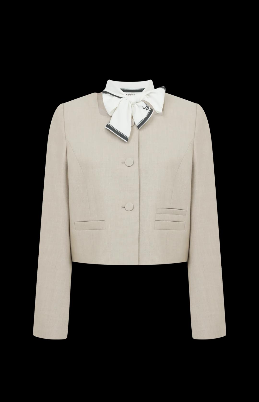 고이징 스카프 자켓