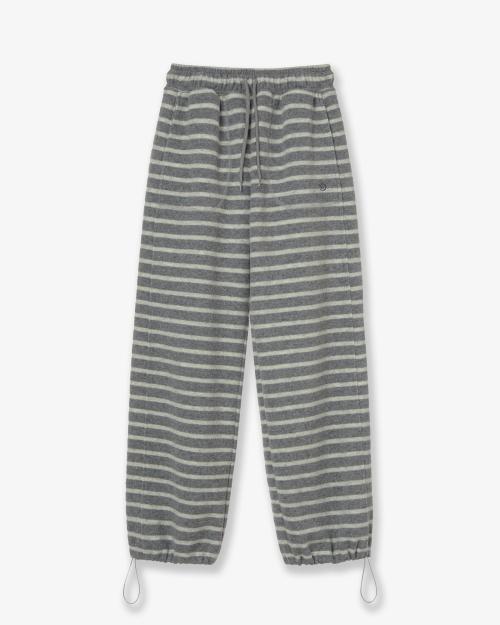 BOUCLE FLEECE PANTS [GREY]