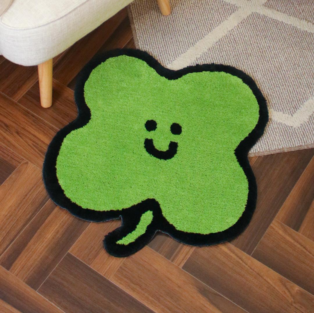 행복한 클로버씨 러그 / 거실 인테리어 러그 집들이 선물