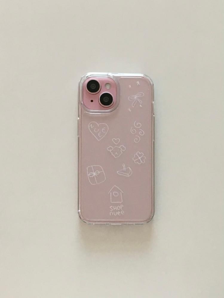 happy ppuppy case 젤하드 케이스 : 화이트 XR