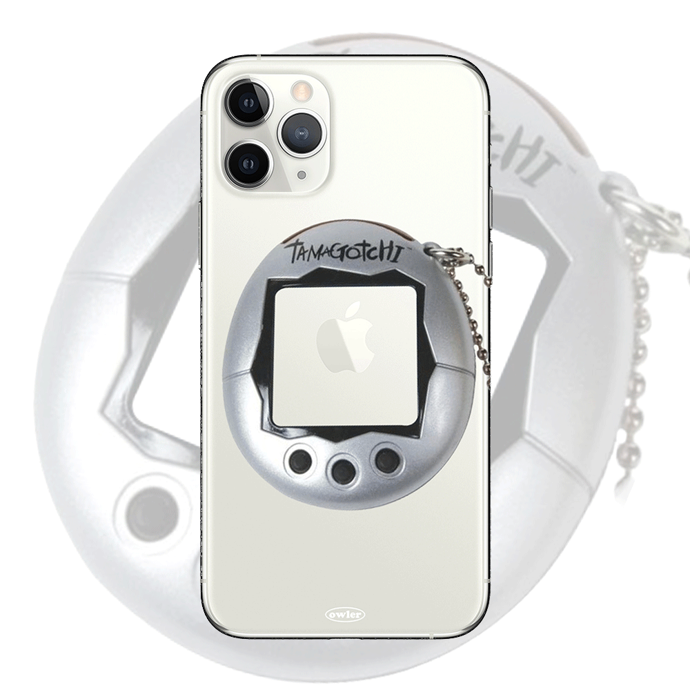 [당일출고/MADE] 다마고치 인생네컷 포토 사진 투명 아이폰케이스