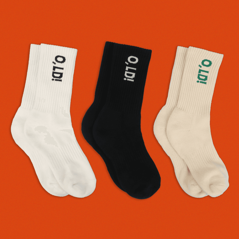 [O,LD! X I hate Monday] Socks_o,ld! happier