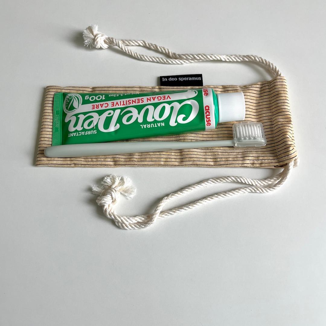 라이트 레몬 칫솔 케이스