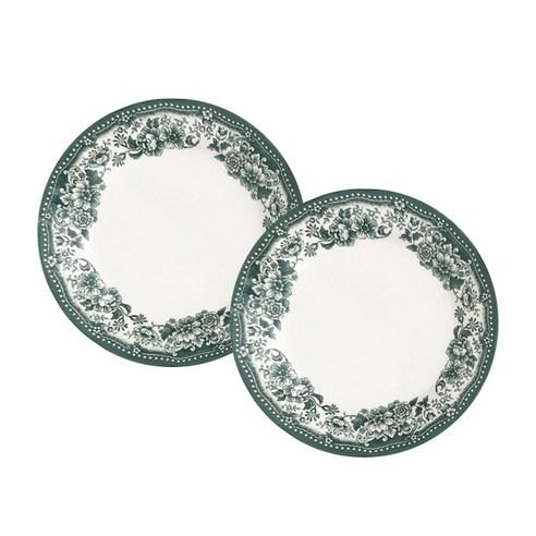 클레이탄 다이애나 로즈 원형 플레이트 S - 접시세트 | 쿠팡