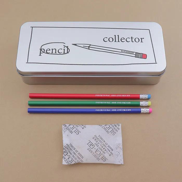 흑심 연필 콜렉터 틴케이스 Pencil Collector Tin Case