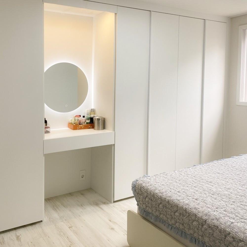 레이디가구 매튜 시스템 E0 여닫이/슬라이딩 붙박이장 30cm (댐핑 무료시공)