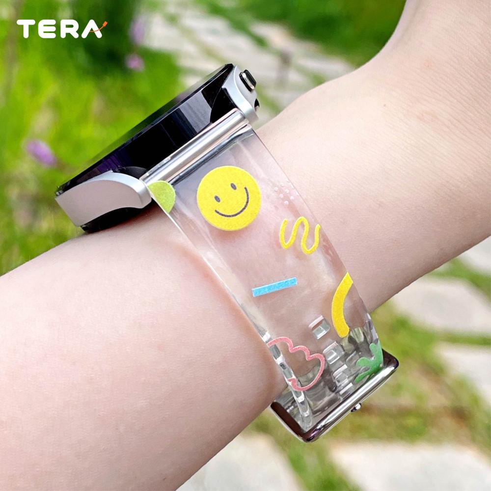 갤럭시워치 투명 스트랩 밴드 시계줄 줄질