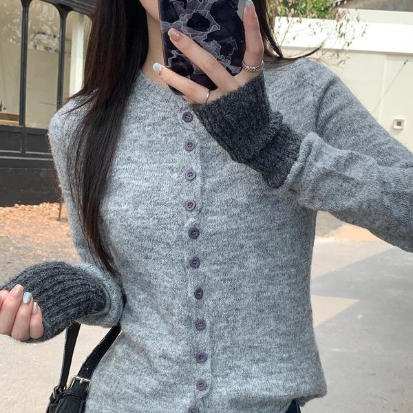 힙샷 [🏆5만장돌파/3컬러/봄하객룩/슬림핏][HIP-SHOT] 스토어 니트 가디건