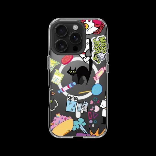 The Powerpuff Girls | Cartoon Stickers | Clear - 아이폰 16 프로 | RHINOSHIELD