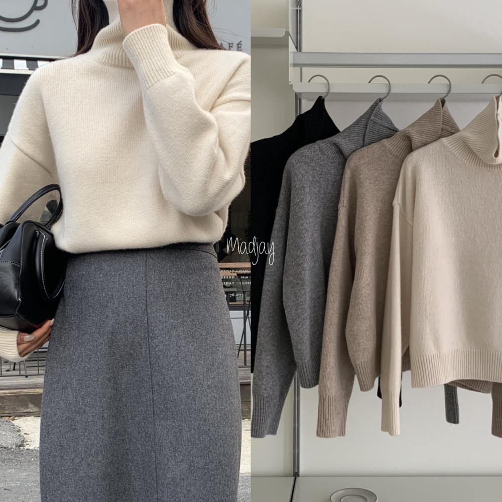 거래처만장판매!! 지젤 폴라 니트