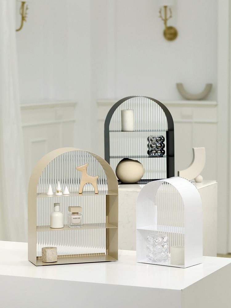 칩앤리빙 모던 클래식 모루 선반 2단 3단 카페 화장대 장식선반