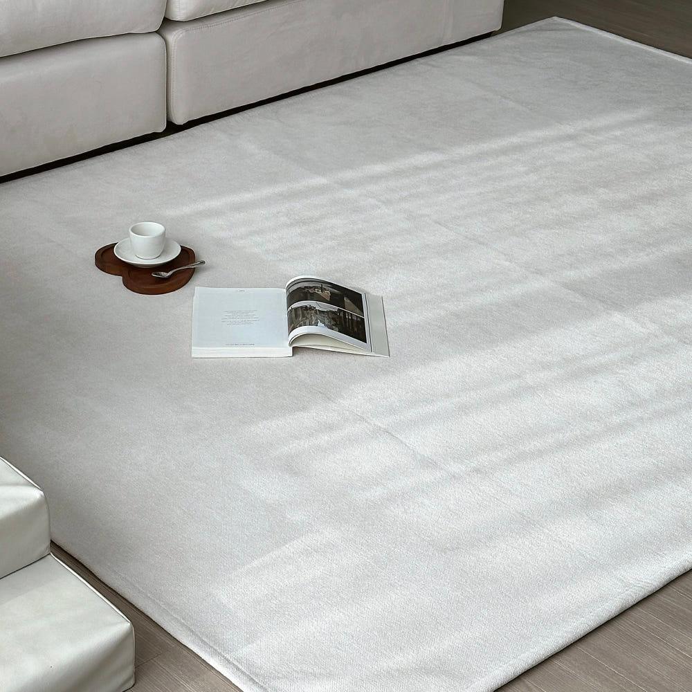 [정해드림x벨벳 셔닐 방수 러그] 프리미엄 소프트 먼지없는 사계절 방수 러그 최저가 공동구매