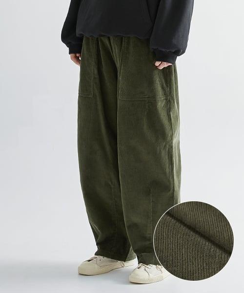퍼티그 벌룬 코듀로이 팬츠 MPT110 [KHAKI]