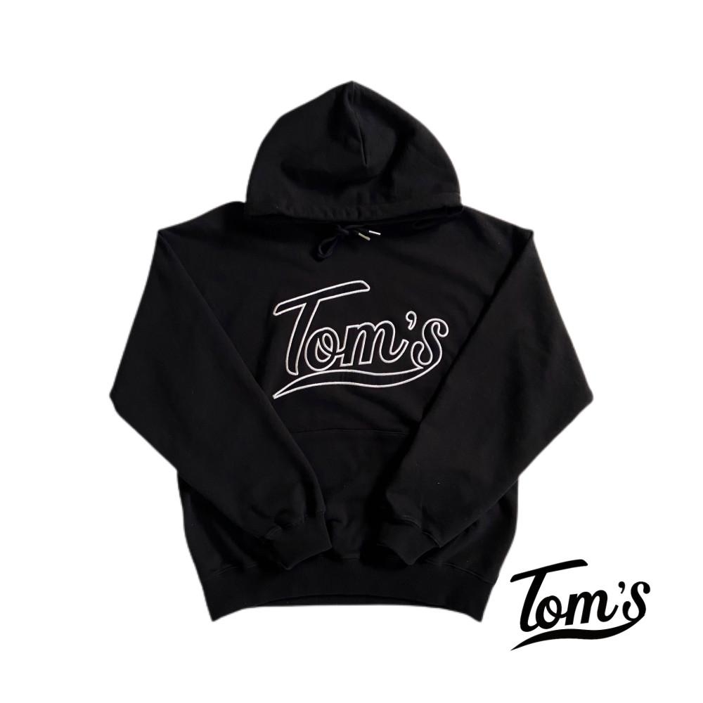 [톰스벌스데이] TOM'S HOODIE BLACK 후드 블랙