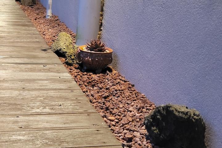 20kg 현무암 송이석 자갈 적색 / 흑색 정원 가든 원예 마당 옥상 테라스 화분  꾸미기