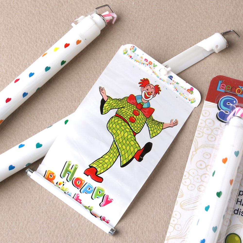 생일 케이크 이벤트 기념일 서프라이즈 삐에로초