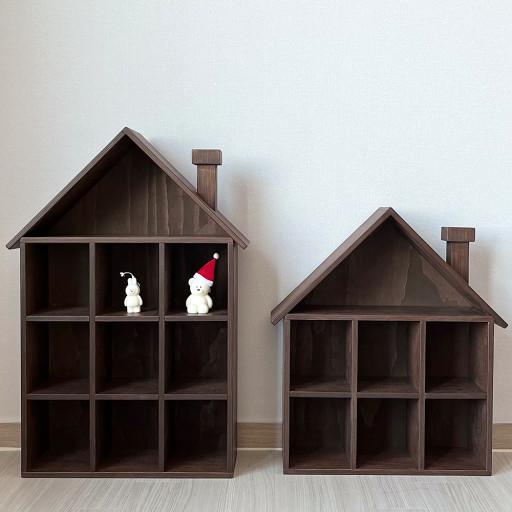 하우스 우드 진열장 굿즈 진열대