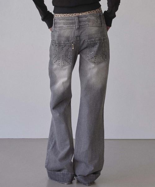 스컬프터(SCULPTOR)  Union Jack Engineered Denim Washed Gray - 사이즈 & 후기 | 무신사