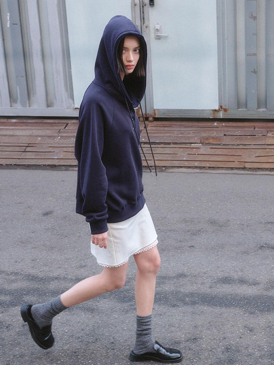 MONA LACE MIDI SKIRT_IVORY