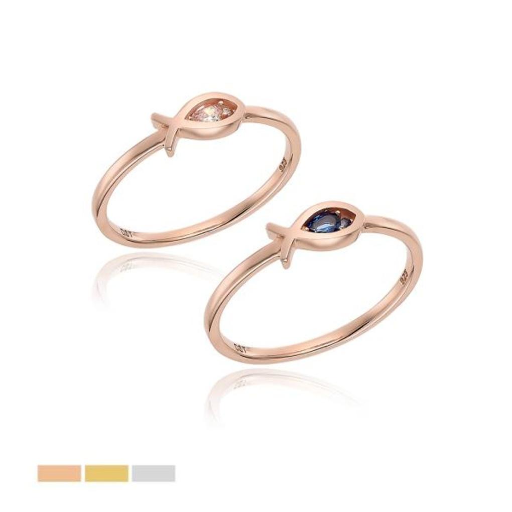 [주문제작] 물고기 반지 OTRF22T01Q