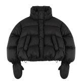 벤셔먼 여성 숏기장 변형 구스 다운점퍼 BNDDU915F