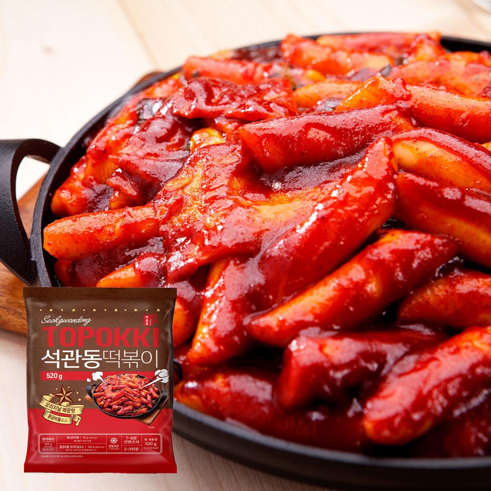 석관동떡볶이 오리지날맛 1팩 [원산지:상세설명에 표시]