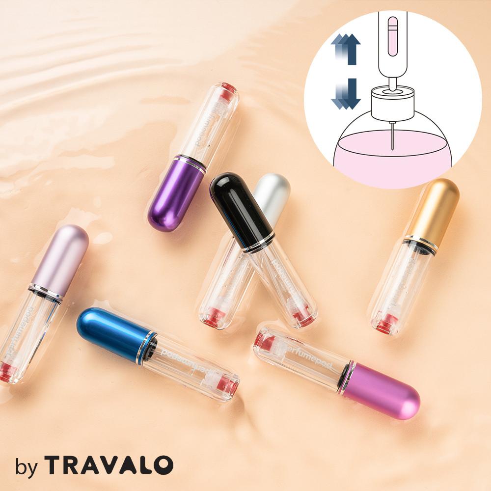 트라발로 퍼퓸팟 퓨어 펌핑식 충전 휴대용 향수공병