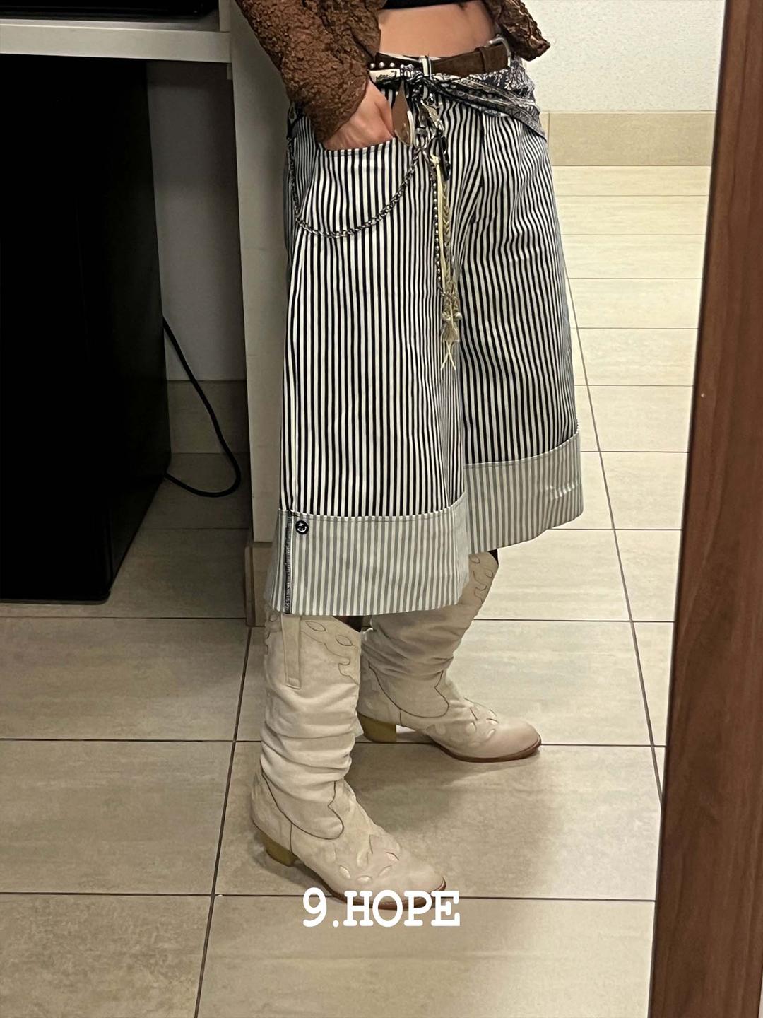 [9.hope] marine 롤업 버뮤다PT