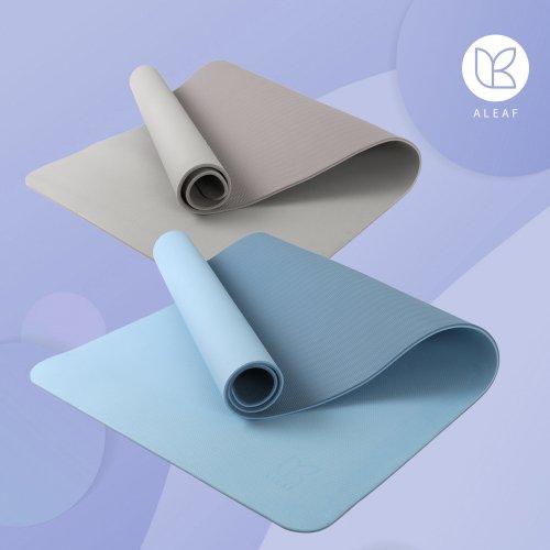 TPE 와이드 8mm 요가매트(양면)