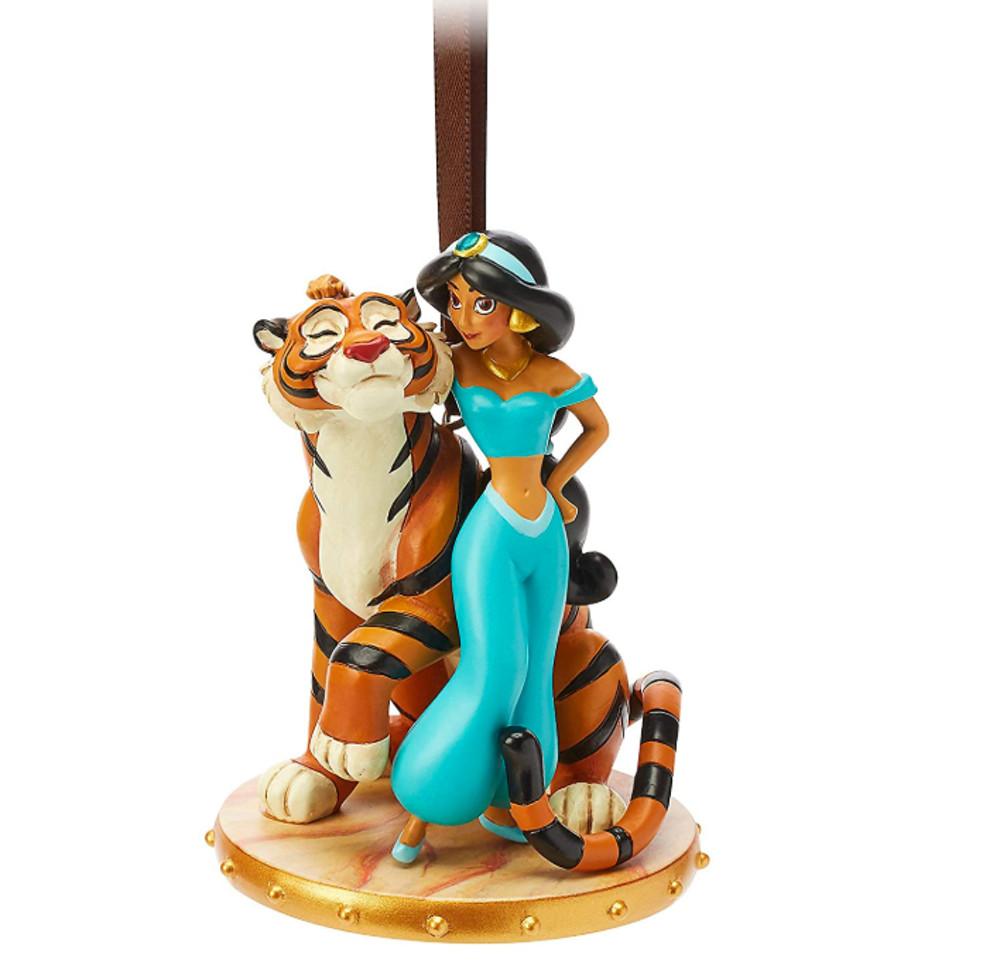 디즈니 알라딘 자스민과 라자 오너먼트 Disney Jasmine and Rajah Sketchbook Ornament