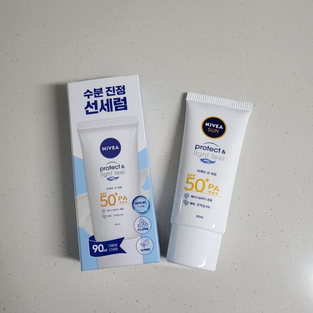 니베아 선 프로텍트 앤 라이트 필 퍼펙트 선 세럼 90ml
