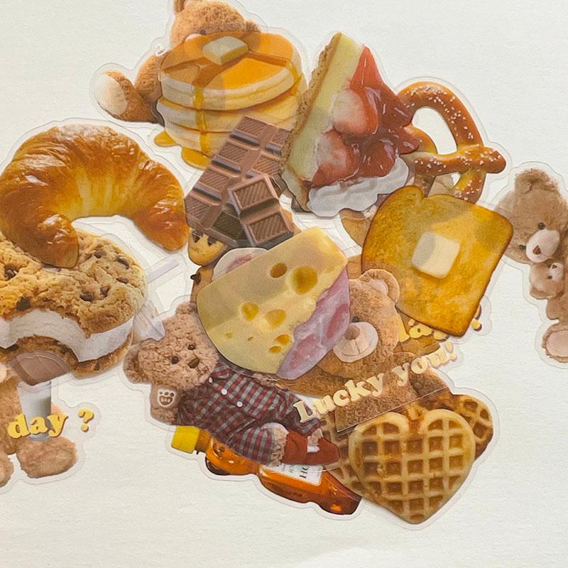 투명 레트로 스티커팩