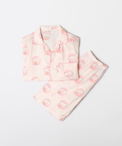 [먼작귀] 먼가 작고 귀여운 긴팔 파자마(PINK)_SPPPG23U10